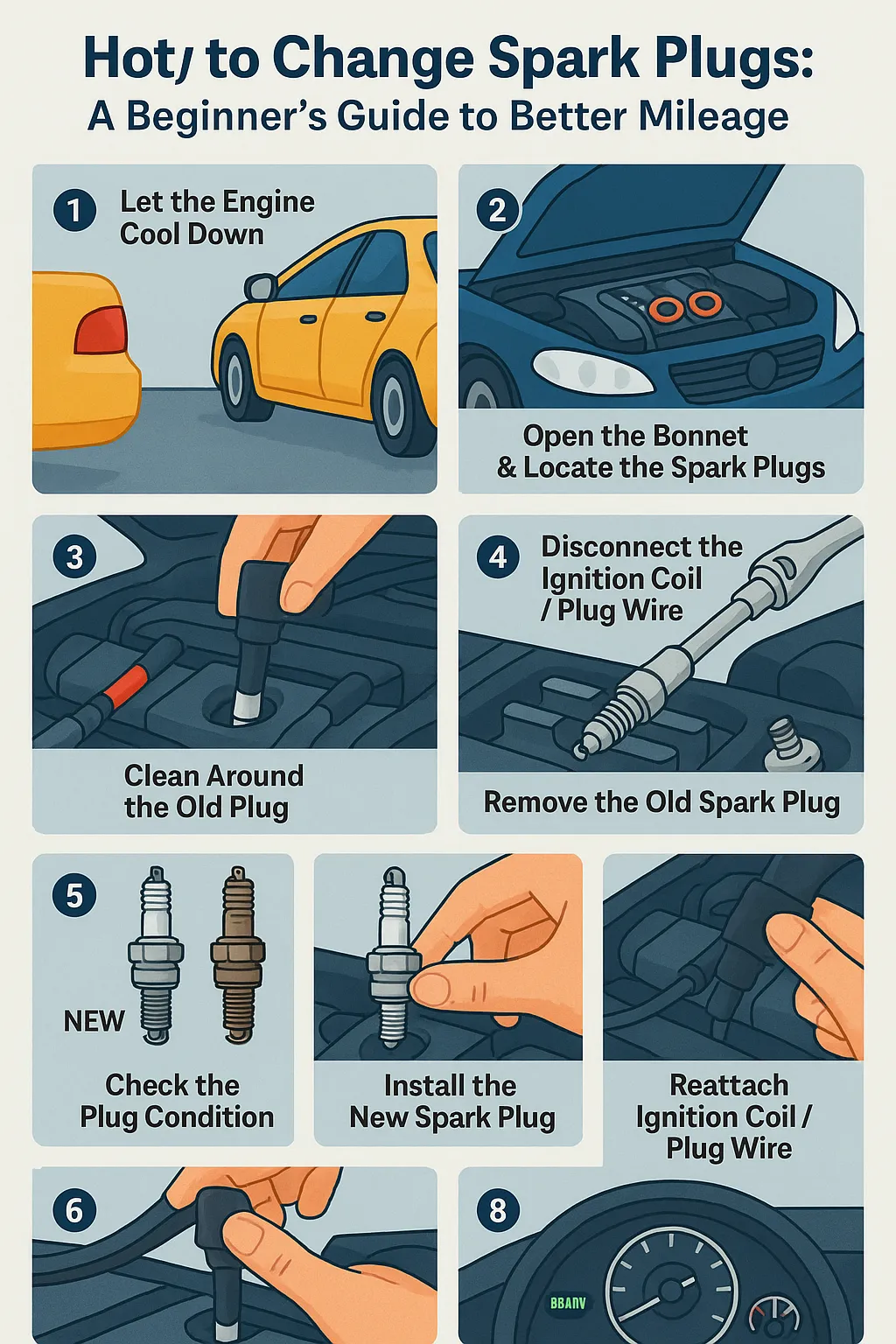 How to Change Spark Plugs: A Beginner’s Guide to Better Mileage